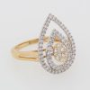 "Dewdrop" Diamond Ring - Image 2