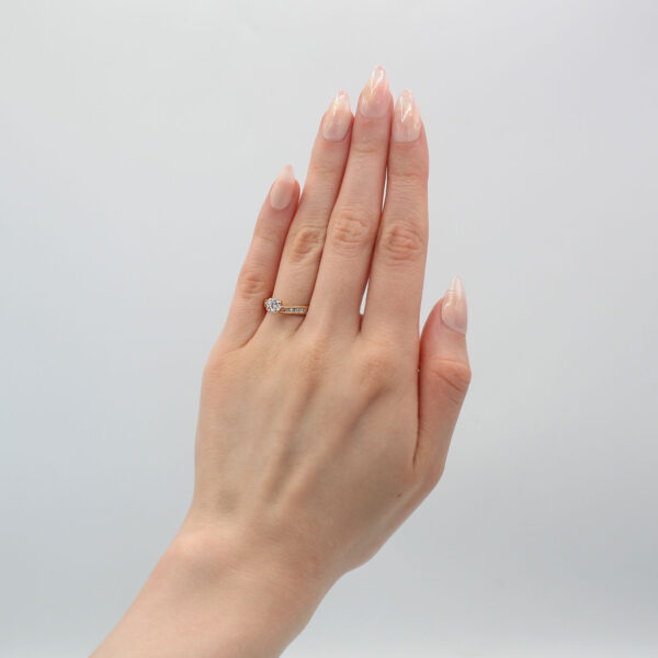 "Modern Twist" Diamond Ring - Image 3
