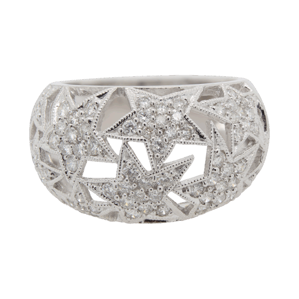 DABAKAROV Diamond Star Dome Ring