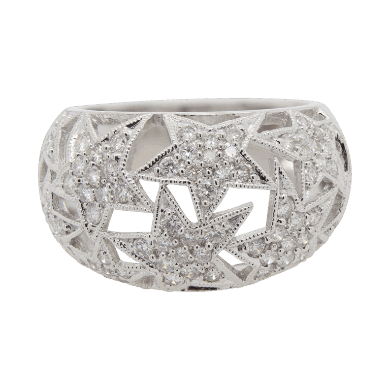 DABAKAROV Diamond Star Dome Ring
