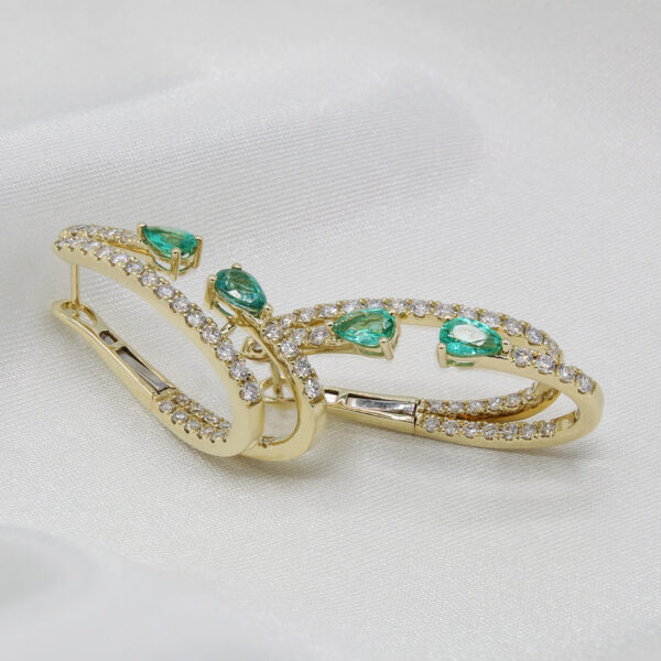 DABAKAROV Emerald Earrings - Image 3