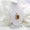 75% OFF "Blooming Ember" Vintage Smoky Quartz Pendant - Image 3