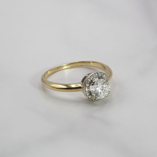 "Classic Halo" Diamond Ring - Image 2