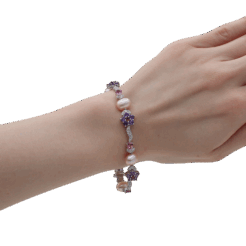 DABAKAROV Floral Multistone Bracelet