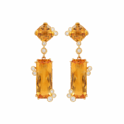 DABAKARVO Citrine Earrings