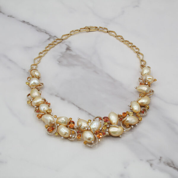 DABAKAROV South Sea Pearl and Sapphire Necklace - Image 2