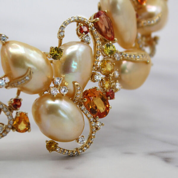 DABAKAROV South Sea Pearl and Sapphire Necklace - Image 3