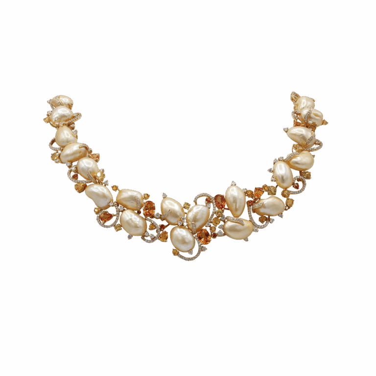 DABAKAROV South Sea Pearl and Sapphire Necklace