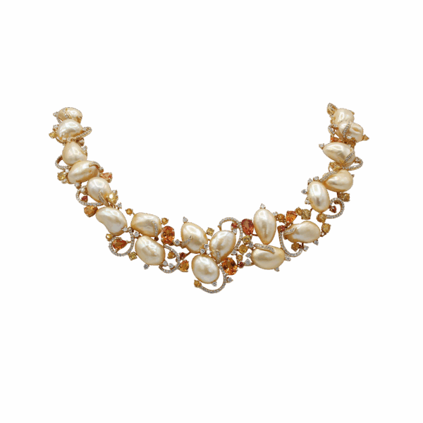 DABAKAROV South Sea Pearl and Sapphire Necklace