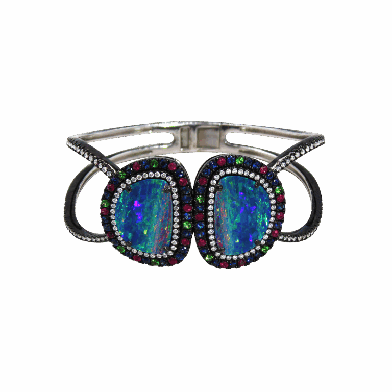 DABAKAROV Multistone Bangle Bracelet