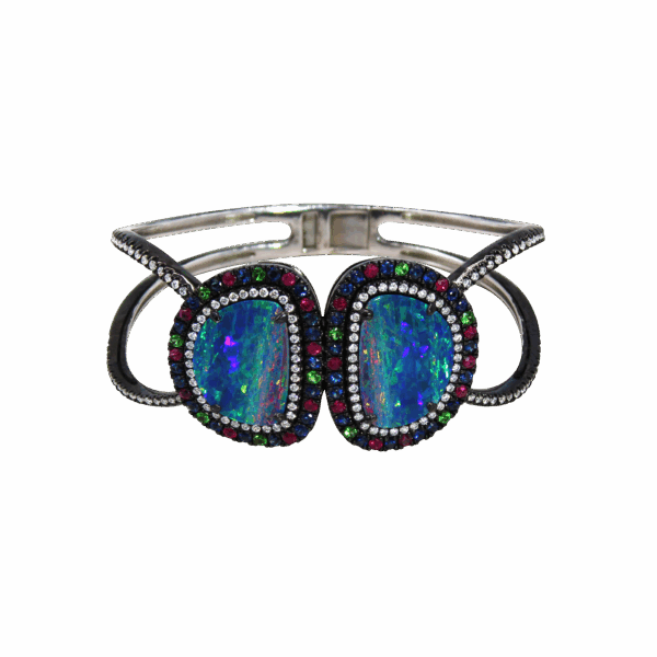 DABAKAROV Multistone Bangle Bracelet