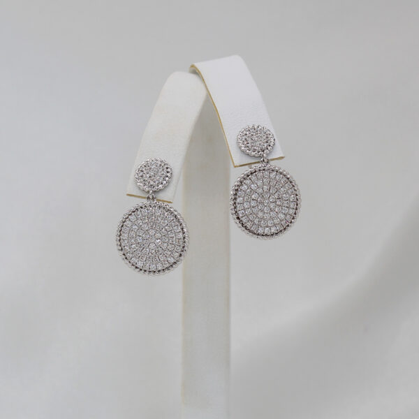 "Stardust" Diamond Earrings - Image 2