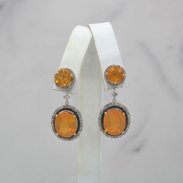 DABAKAROV Fire Opal Earrings - Image 3
