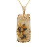 "Sunbeam" Estate Rutilated Quartz Pendant