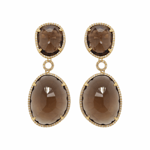 DABAKROV Smoky Topaz Earrings