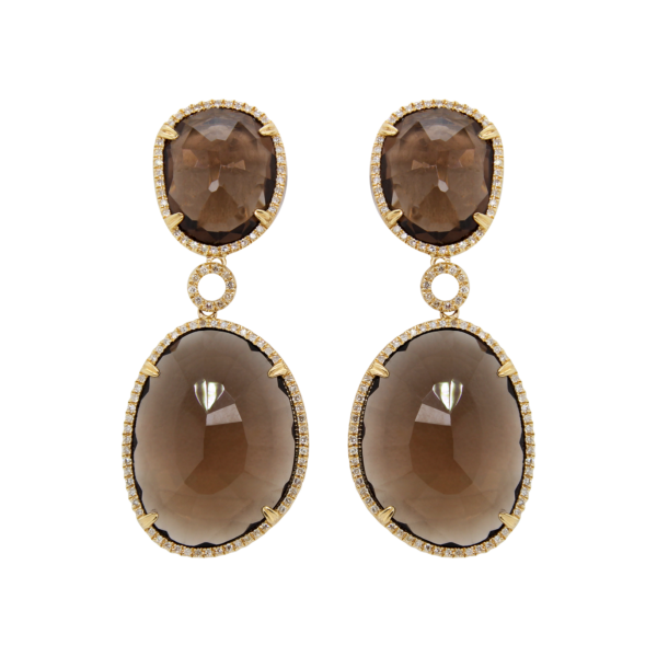 DABAKROV Smoky Topaz Earrings