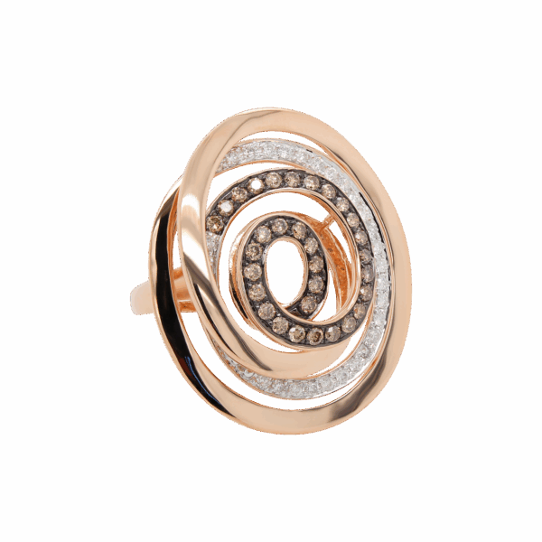 DABAKAROV Diamond Swirl Ring