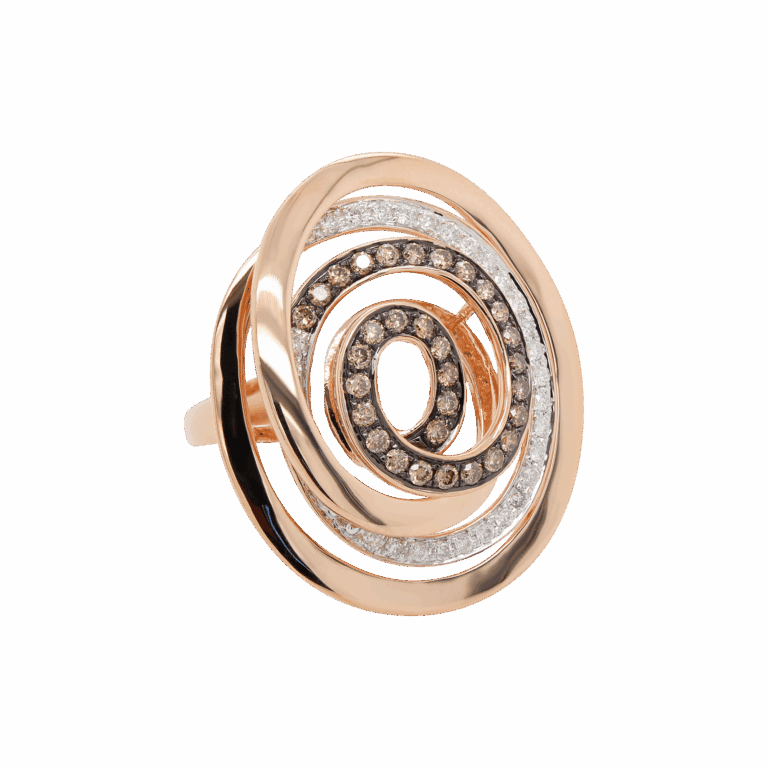 DABAKAROV Diamond Swirl Ring