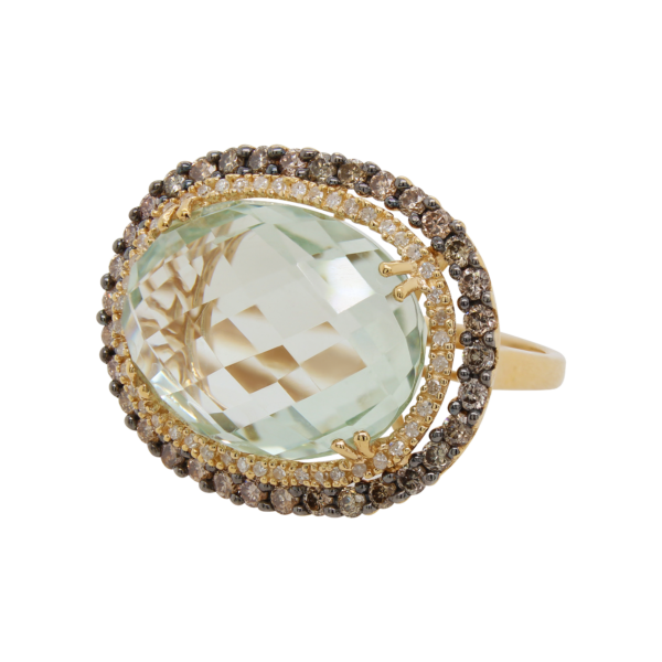 DABAKAROV Green Amethyst Ring