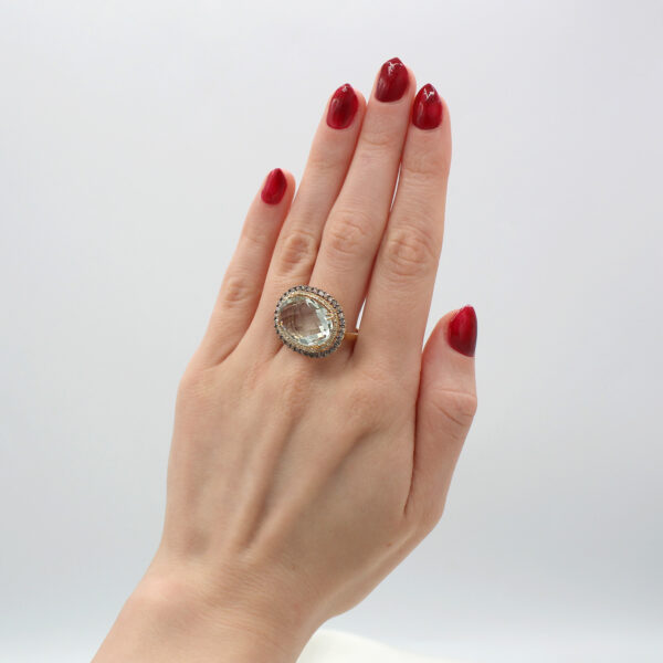 DABAKAROV Green Amethyst Ring - Image 3