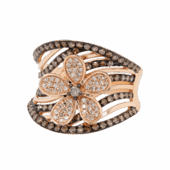 DABAKAROV Floral Diamond Ring