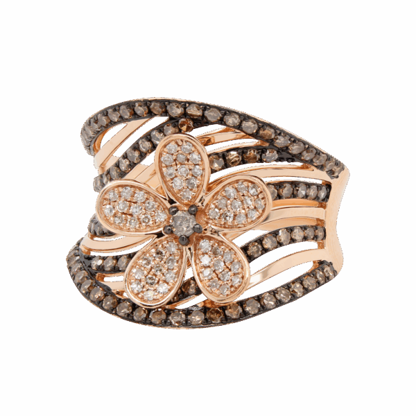 DABAKAROV Floral Diamond Ring