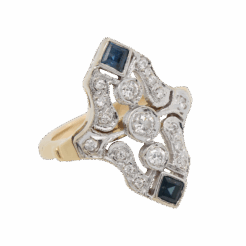"Timeless Elegance" Art Deco Diamond Ring