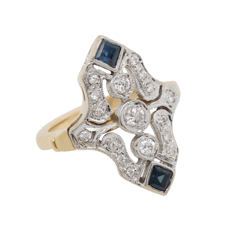 "Timeless Elegance" Art Deco Diamond Ring
