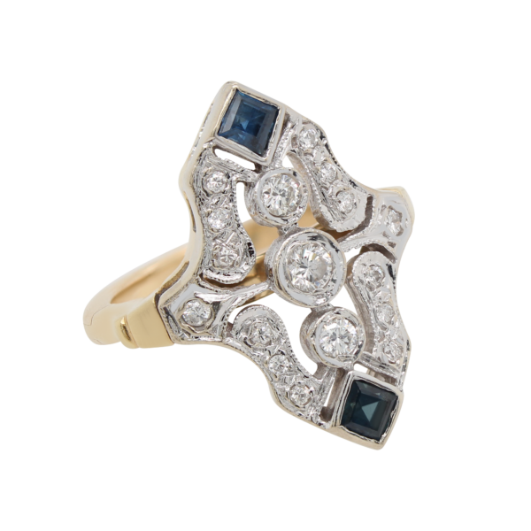 "Timeless Elegance" Art Deco Diamond Ring