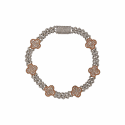 "Peony" Estate Diamond Bracelet