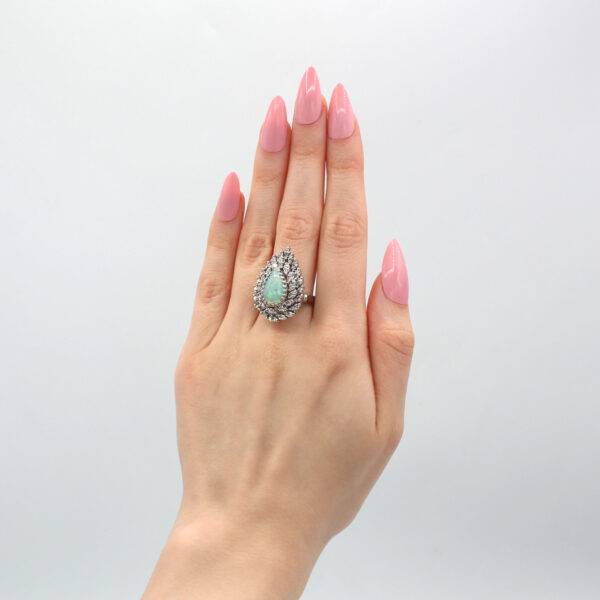 Vintage Opal Ring - Image 3