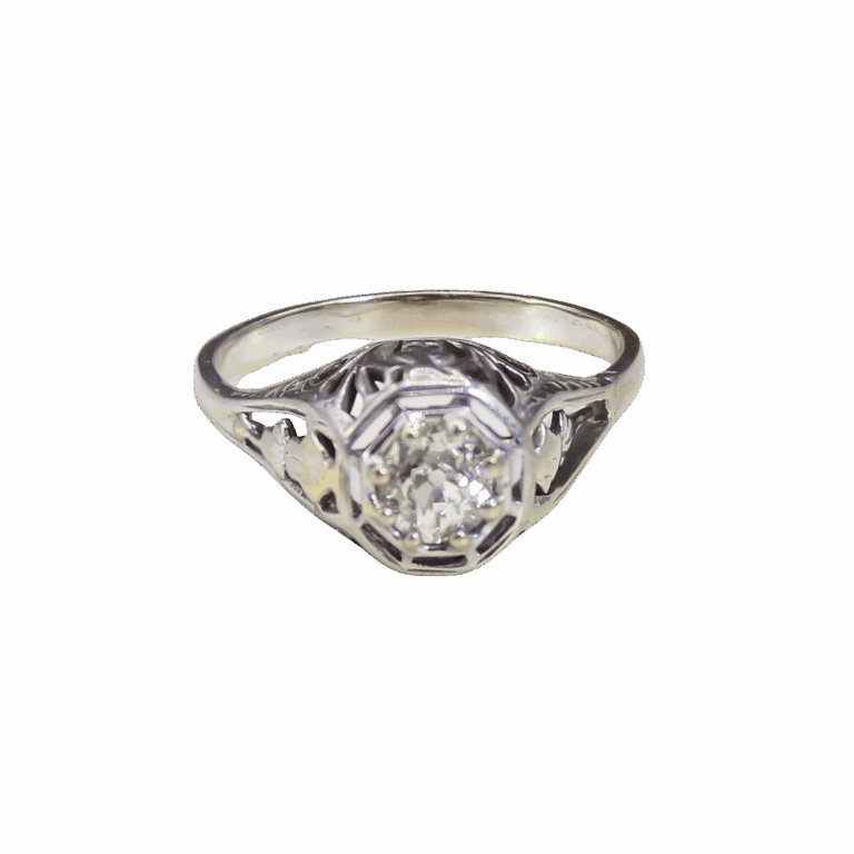 "Octavia" Deco Ring