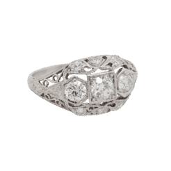 "Timeless Elegance" Art Deco Diamond Ring