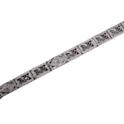 "Gilded Age" Diamond Bracelet