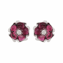 DABAKAROV Floral Tourmaline Earrings