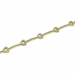 Dabakarov "Forever Heartbeat" Diamond Bracelet