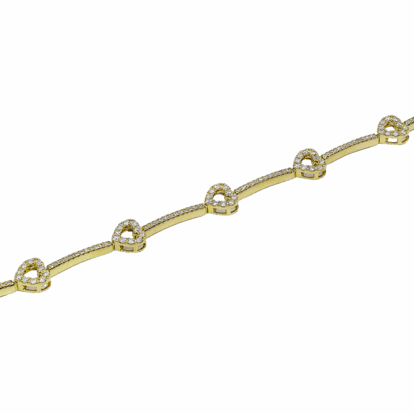 Dabakarov "Forever Heartbeat" Diamond Bracelet