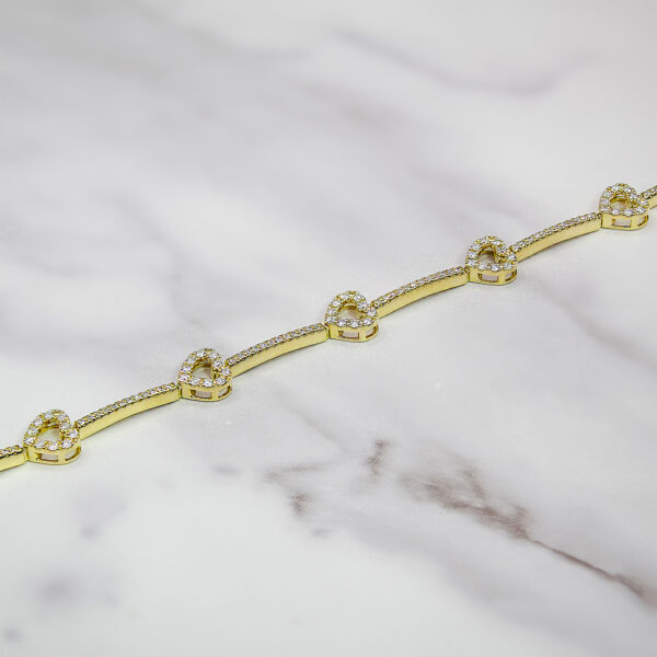 Dabakarov "Forever Heartbeat" Diamond Bracelet - Image 5