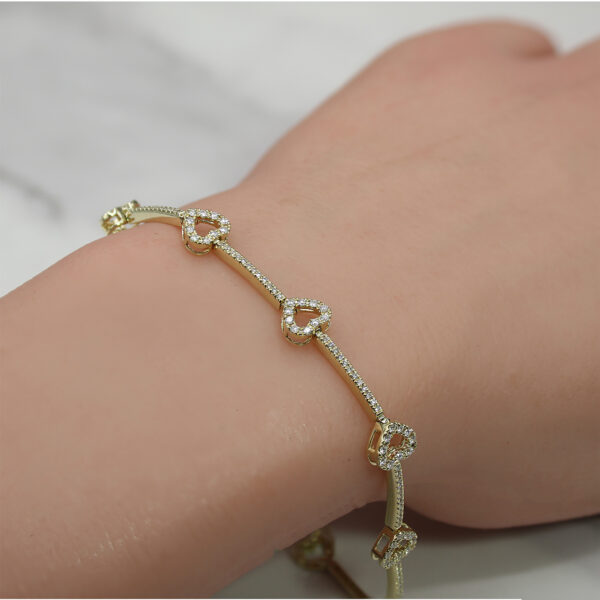 Dabakarov "Forever Heartbeat" Diamond Bracelet - Image 4