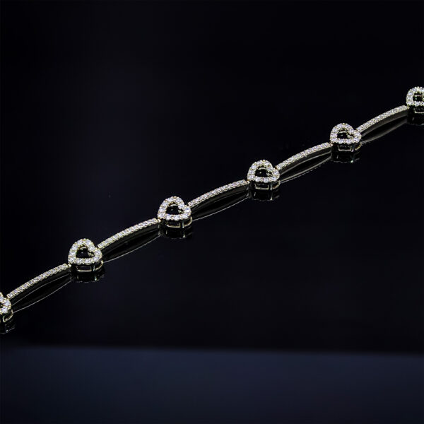 Dabakarov "Forever Heartbeat" Diamond Bracelet - Image 2