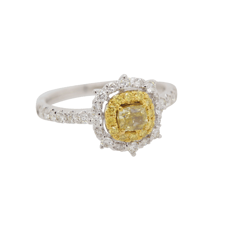 "Radiance" Yellow Diamond Ring