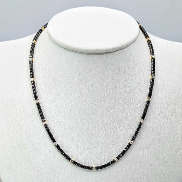 "Midnight Harmony" Diamond Necklace - Image 3