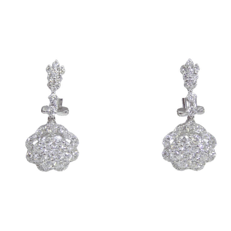 "Arctic Bloom" Earrings