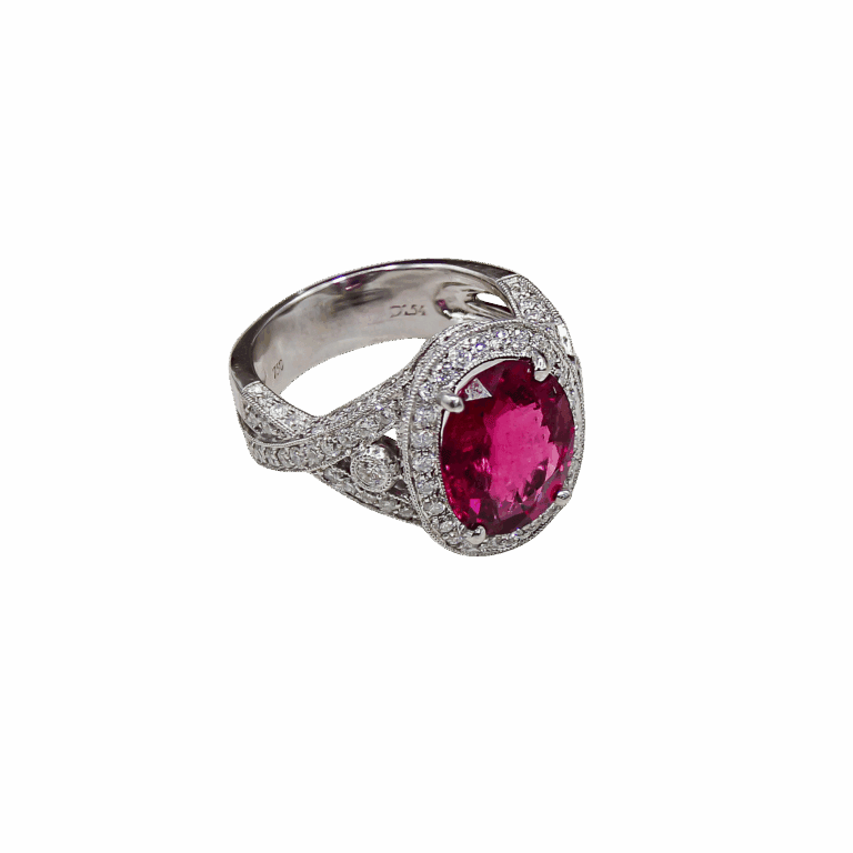 "The Empress" Rubellite Ring