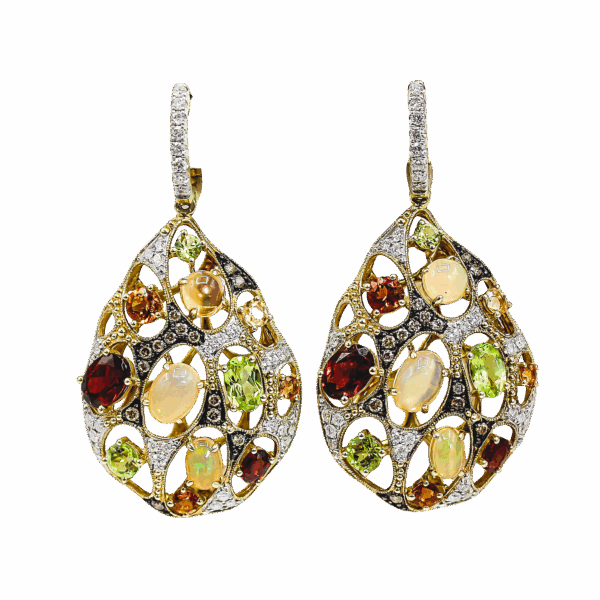 DABAKAROV Sunset Mosaic Earrings