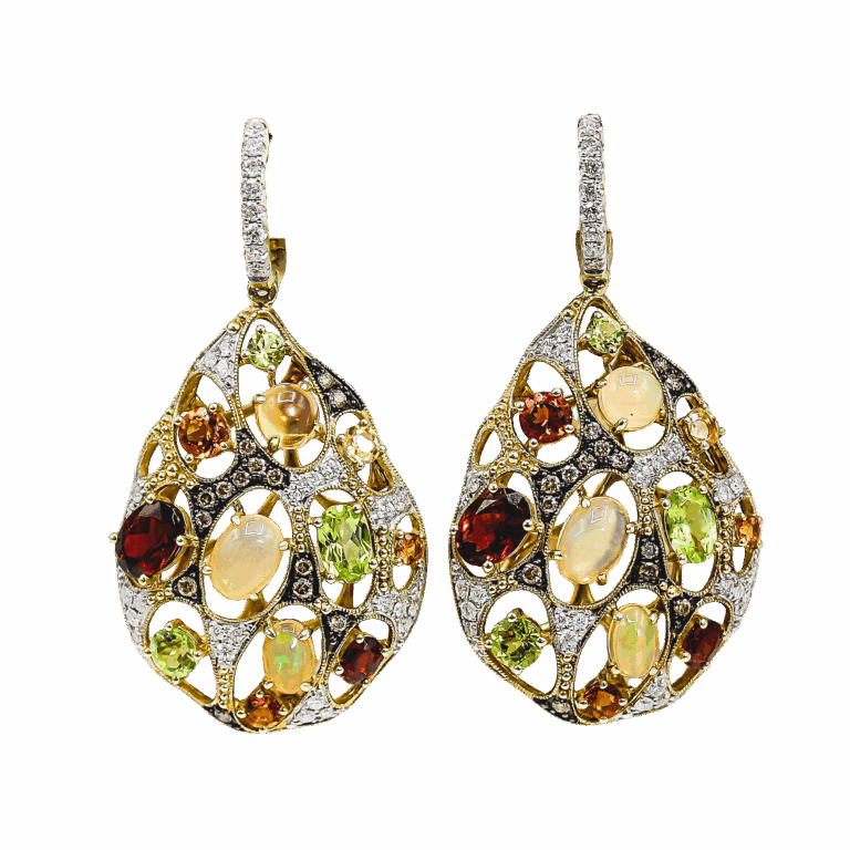 DABAKAROV Sunset Mosaic Earrings