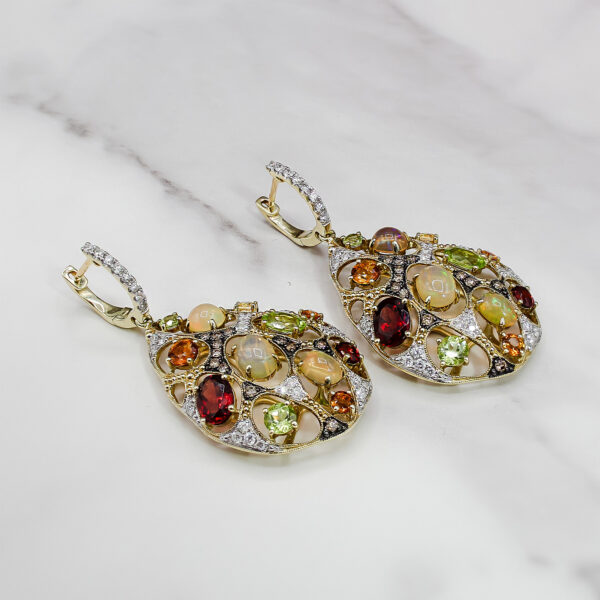 DABAKAROV Sunset Mosaic Earrings - Image 2