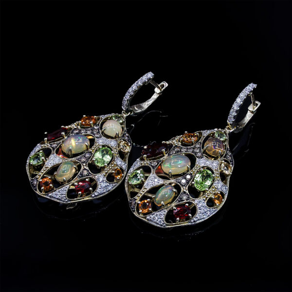 DABAKAROV Sunset Mosaic Earrings - Image 3