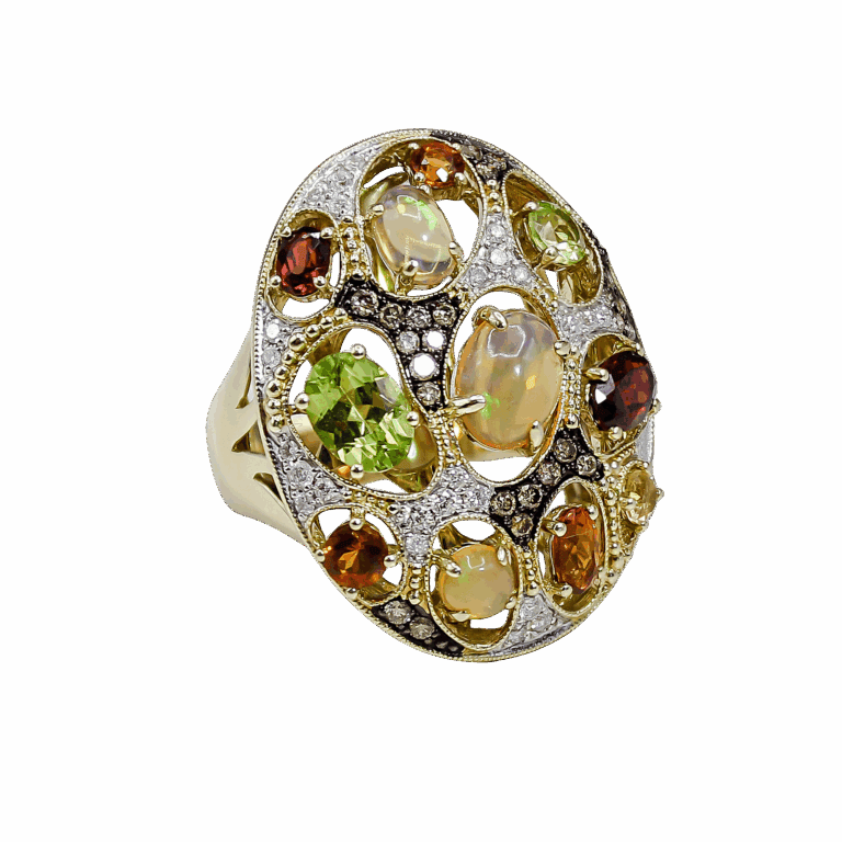 DABAKAROV Autumn Harvest Gemstone Ring