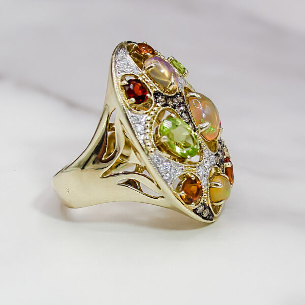 DABAKAROV Autumn Harvest Gemstone Ring - Image 3